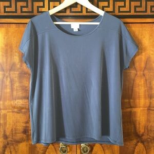 Jaclyn Smith collection Women’s top Size XL dark gray in good condition